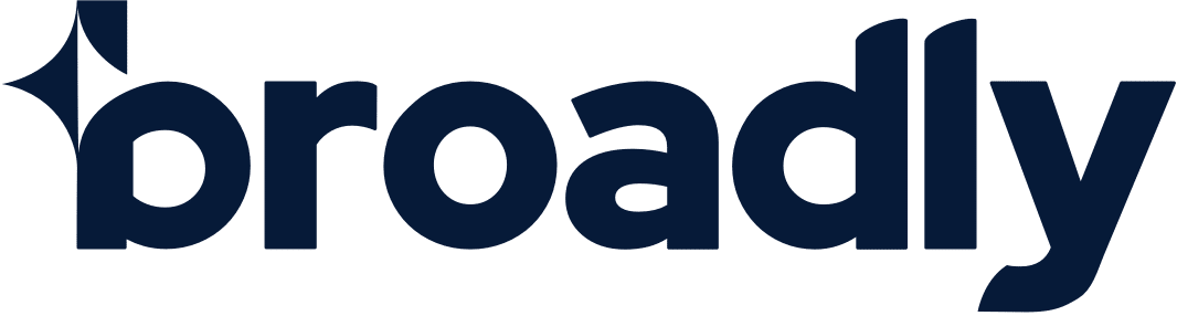 Broadly logo