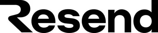 Resend logo (powers BarkWhiz email)