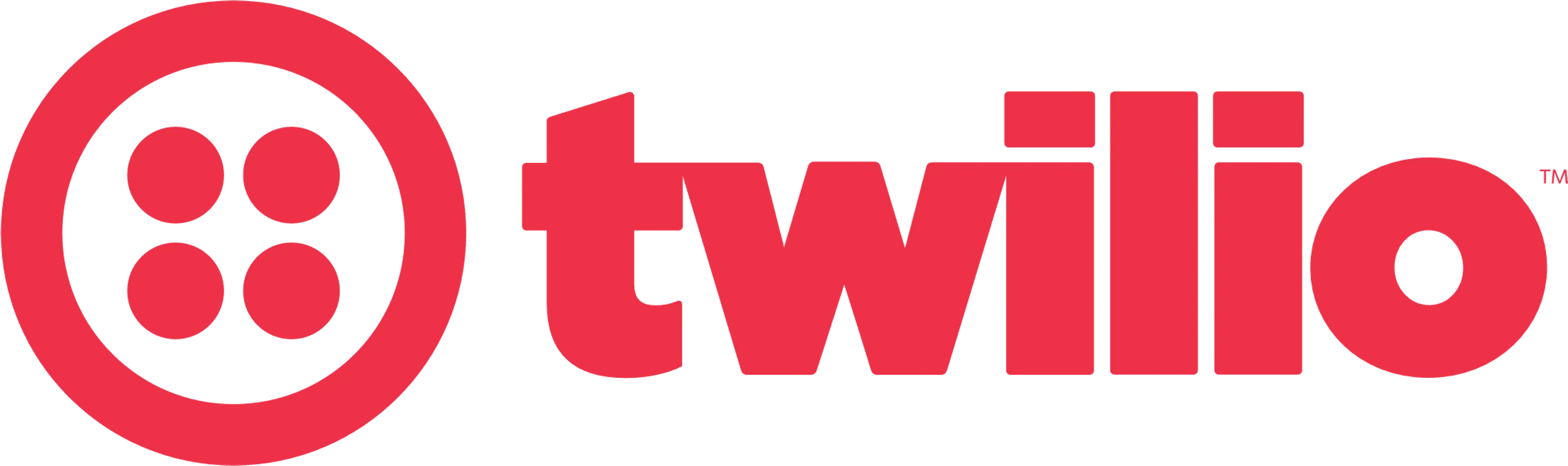 Twilio logo (powers BarkWhiz texting)